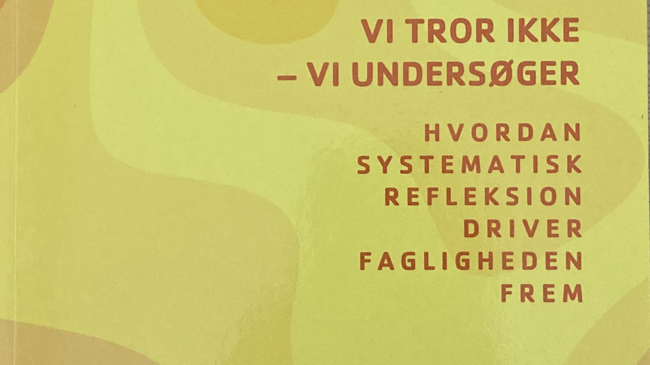 Vi tror ikke - vi undersøger